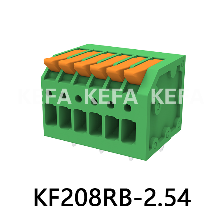 KF208RB-2.5/2.54 Bloque de terminales tipo resorte