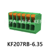 KF207RB-6.35 Bloque terminal de tipo resorte