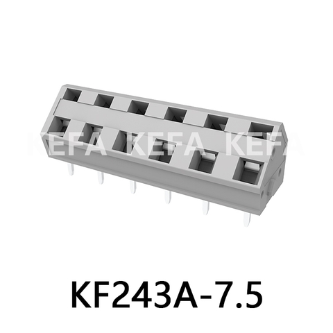 KF243A-7.5 Bloque de terminales tipo resorte