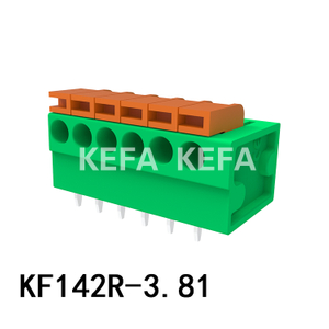 KF142R-3.81Spring Tipo de bloque Terminal