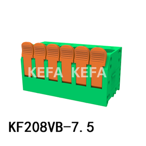 KF208VB-7.5 Bloque terminal de tipo resorte