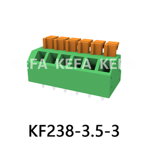 KF238-3.5-3 Bloque de terminales tipo resorte