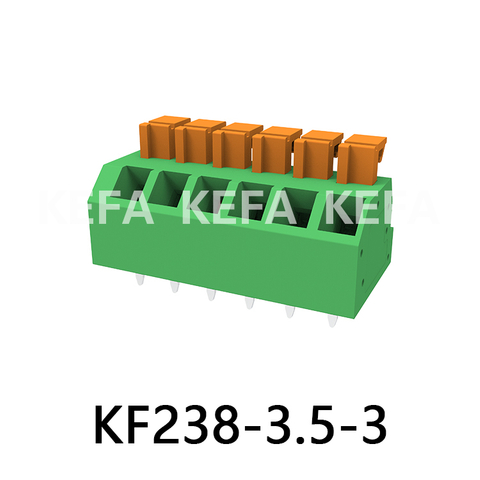 KF238-3.5-3 Bloque de terminales tipo resorte