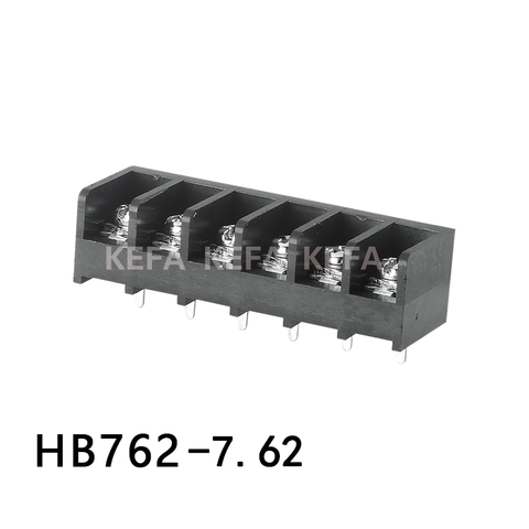 HB762-7.62 Bloque de terminal de barrera