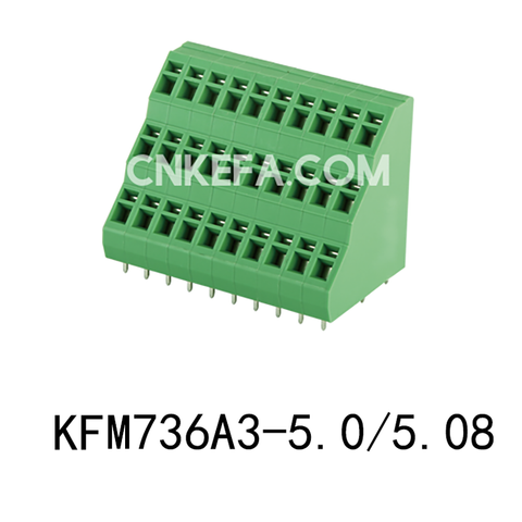 KFM736A3-5.0/5.08 Bloque de terminales tipo resorte