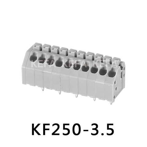 KF250-3.5 Bloque terminal de tipo de resorte