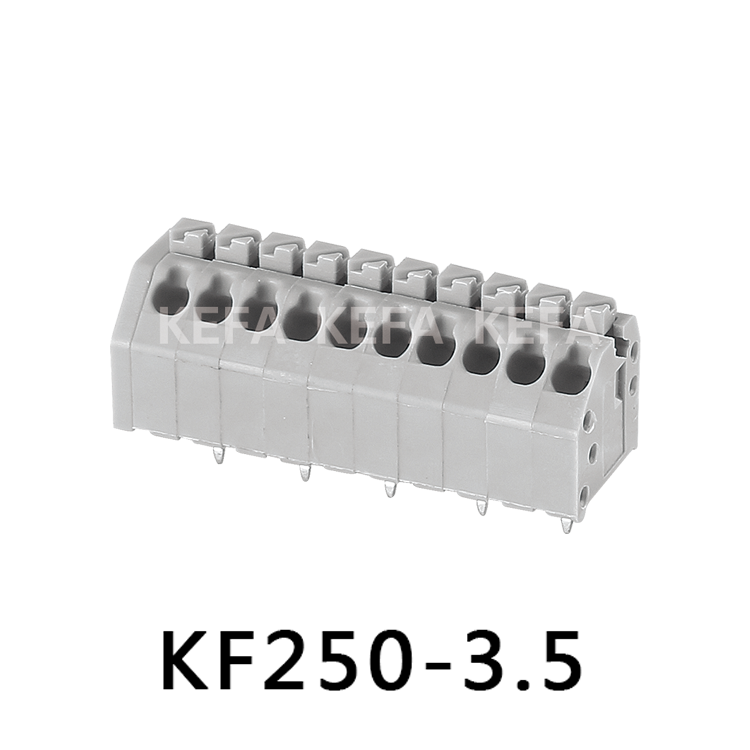 KF250-3.5 Bloque terminal de tipo de resorte