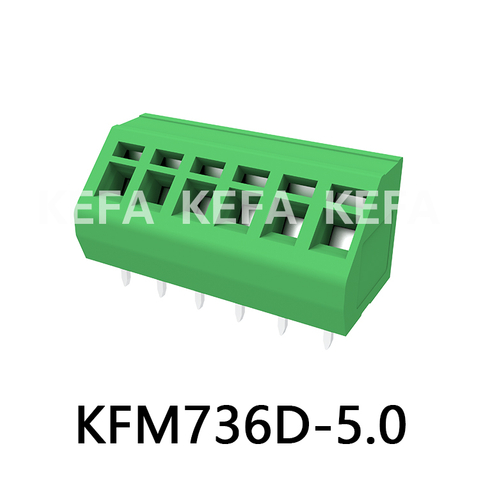 KFM736D-5.0 Bloque de terminales tipo resorte