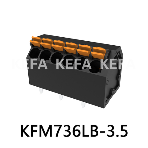 KFM736LB-3.5 Bloque terminal de tipo de resorte