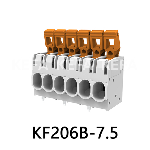 KF206B-7.5 Bloque de terminales tipo resorte
