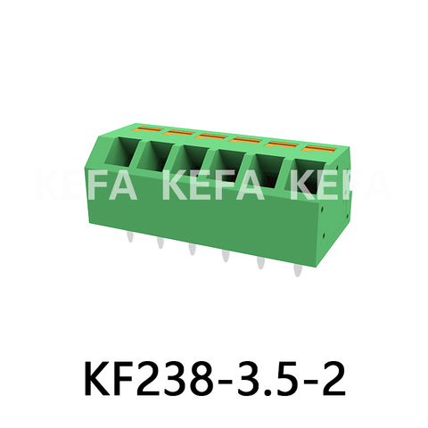 KF238-3.5-2 Bloque de terminales tipo resorte