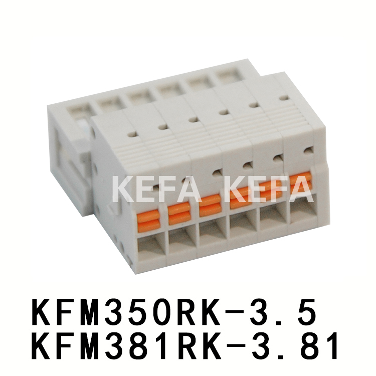 KFM350RK-3.5/ KFM381RK-3.81 Bloque de terminales enchufable