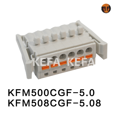 KFM500CGF-5.0/KFM508CGF-5.08 BLOQUE DEL TERMINAL CONDIGUABLE
