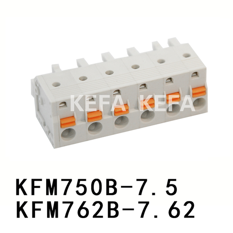 KFM750B-7.5/KFM762B-7.62 Bloque terminal conectable