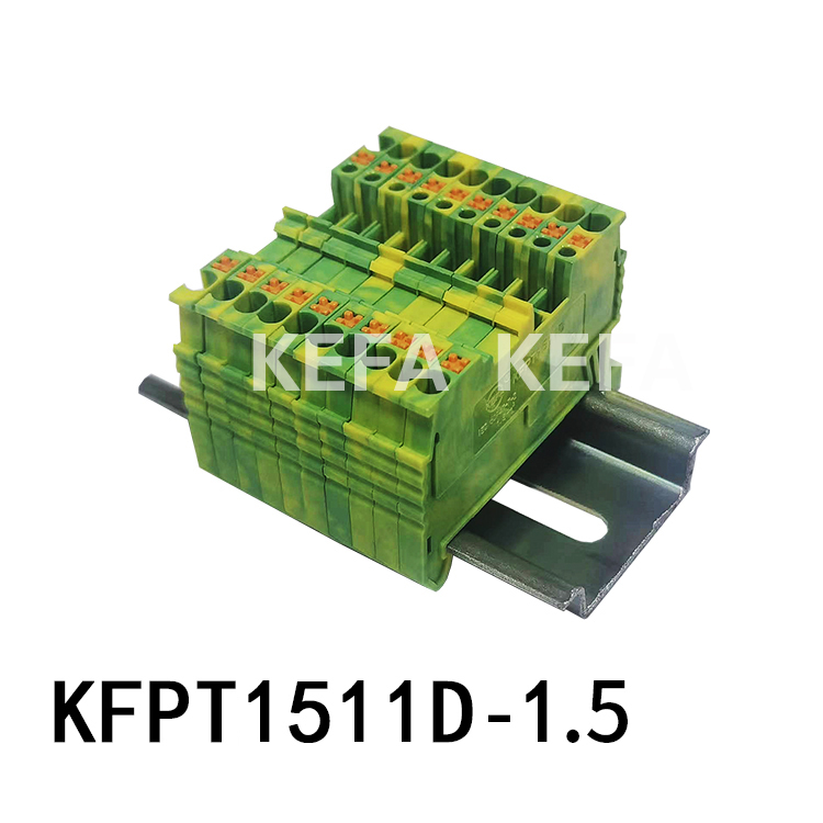 KFPT1511D-1.5 Bloque de terminales de carril Din