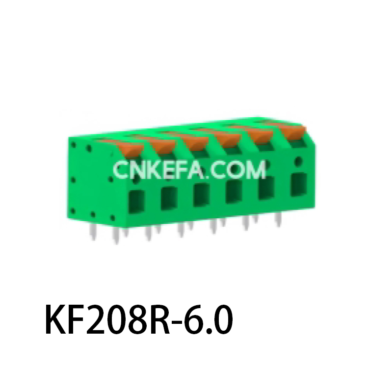 KF208R-6.0 Bloque de terminales tipo resorte