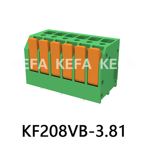 KF208VB-3.5/3.81 Bloque de terminales tipo resorte