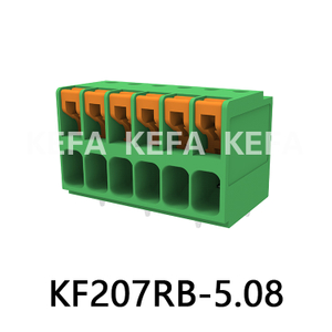 KF207RB-5.08 Bloque de terminales tipo resorte