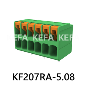 KF207RA-5.08 Bloque de terminales tipo resorte