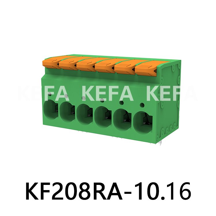 KF208RA-10.0/10.16 Bloque de terminales tipo resorte