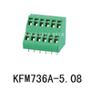 KFM736A-5.08 Bloque de terminales tipo resorte