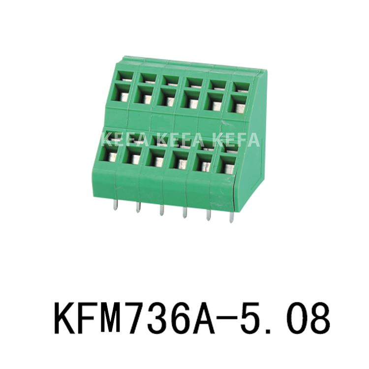 KFM736A-5.08 Bloque de terminales tipo resorte