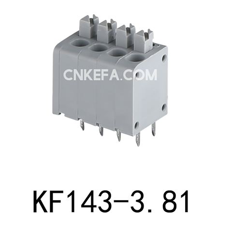 KF143-3.81 Bloque terminal de tipo de resorte