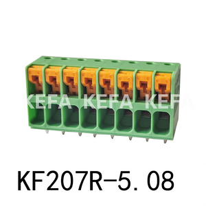 KF207R-5.08 Bloque de terminales tipo resorte