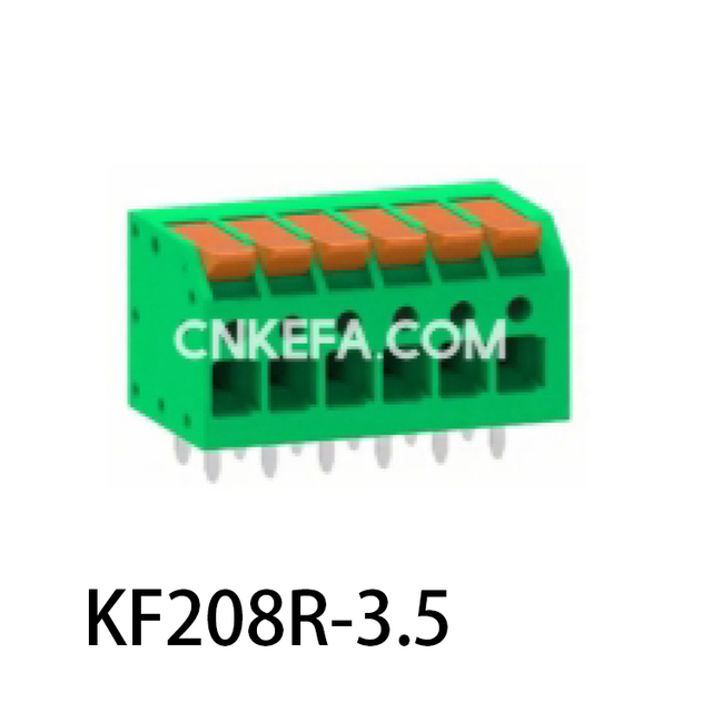 KF208R-3.5/3.81 Bloque de terminales tipo resorte