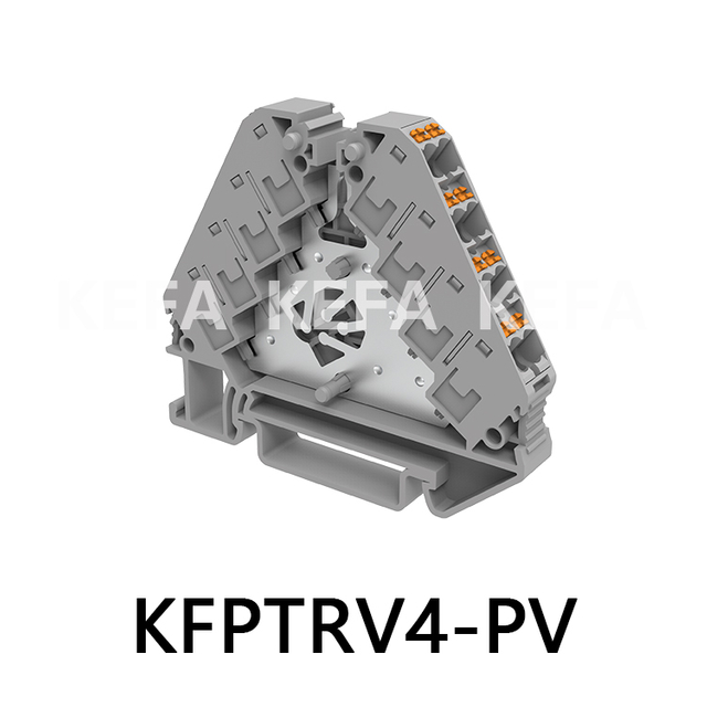 Bloque de distribución de abrazadera final KFPTRV4-PV
