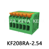 KF208RA-2.5/2.54 Bloque de terminales tipo resorte