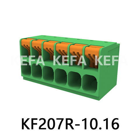 KF207R-10.16 Bloque de terminales tipo resorte