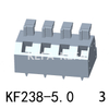 KF238-5.0-3 Bloque de terminales tipo resorte